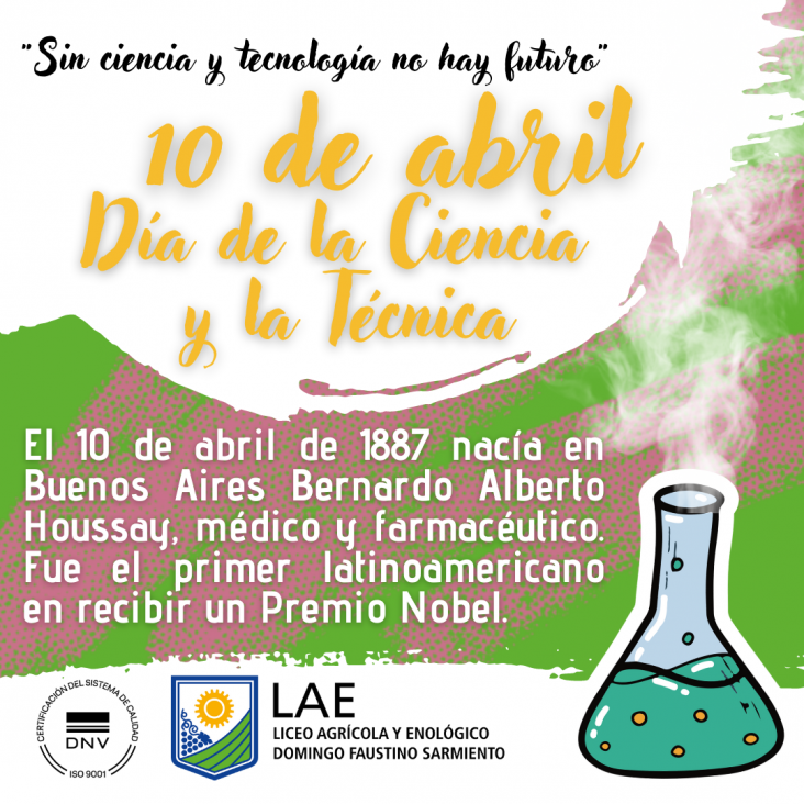 imagen 10 DE ABRIL - DÍA DE LA CIENCIA Y LA TÉCNICA