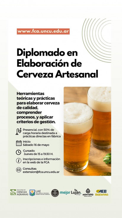 imagen ARRANCA EL DIPLOMADO EN ELABORACIÓN DE CERVEZA ARTESANAL