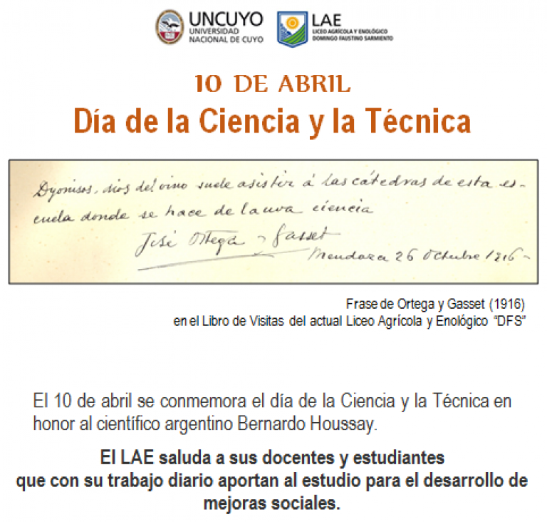 imagen DIA DE LA CIENCIA Y LA TÉCNICA