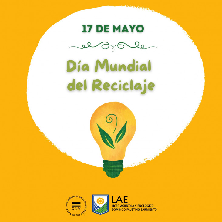 imagen 17 DE MAYO DÍA MUNDIAL DEL RECICLAJE