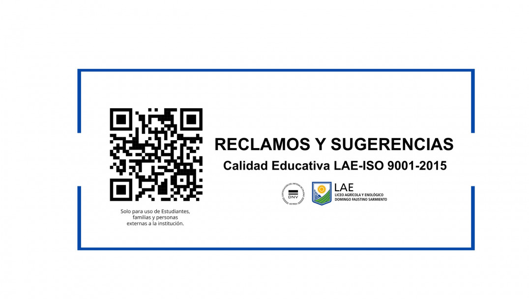 imagen QR Reclamos y sugerencias