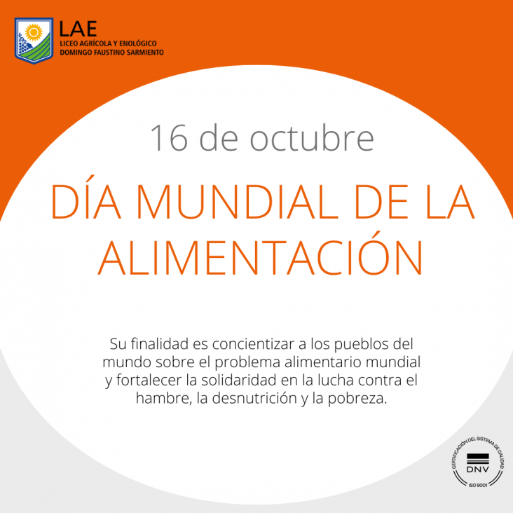 imagen 16 DE OCTUBRE  DÍA DE LA ALIMENTACIÓN