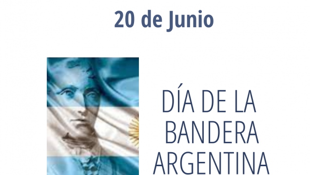 imagen 20 DE JUNIO  DÍA DE LA BANDERA ARGENTINA
