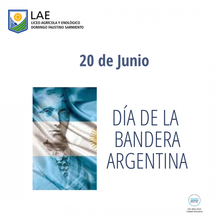 imagen 20 DE JUNIO  DÍA DE LA BANDERA ARGENTINA