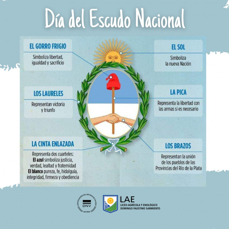 imagen 12 DE MARZO DÍA DEL ESCUDO NACIONAL 