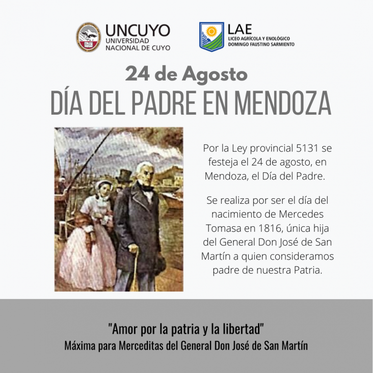 imagen 24 DE AGOSTO DÍA DEL PADRE EN MENDOZA