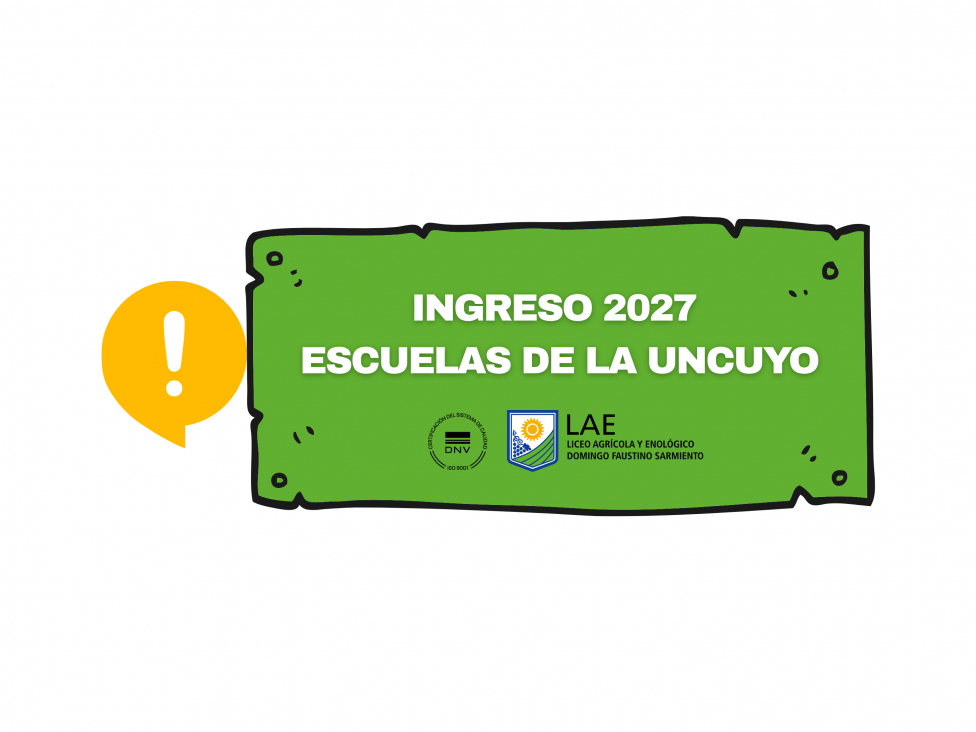 imagen INGRESO 2027 ESCUELAS DE LA UNCUYO