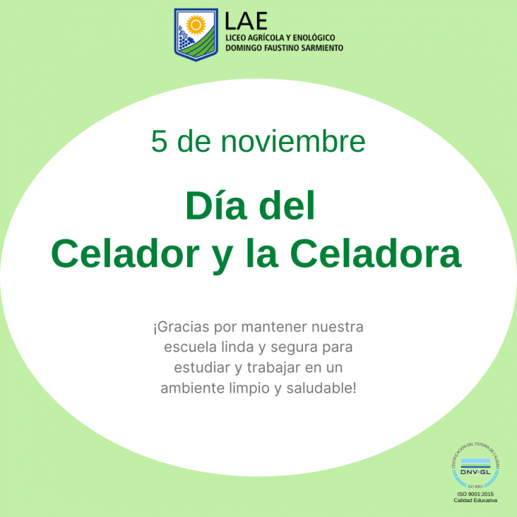 imagen 5 DE NOVIEMBRE- DÍA DEL/LA CELADOR/A