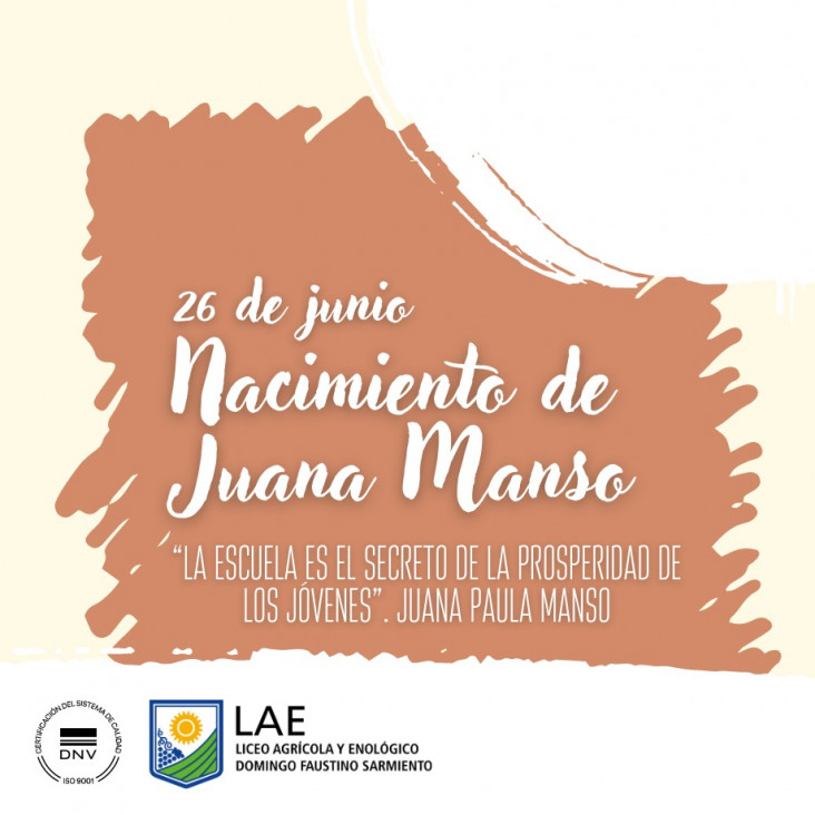 imagen 26DE JUNIO NACIMIENTO DE JUANA MANSO