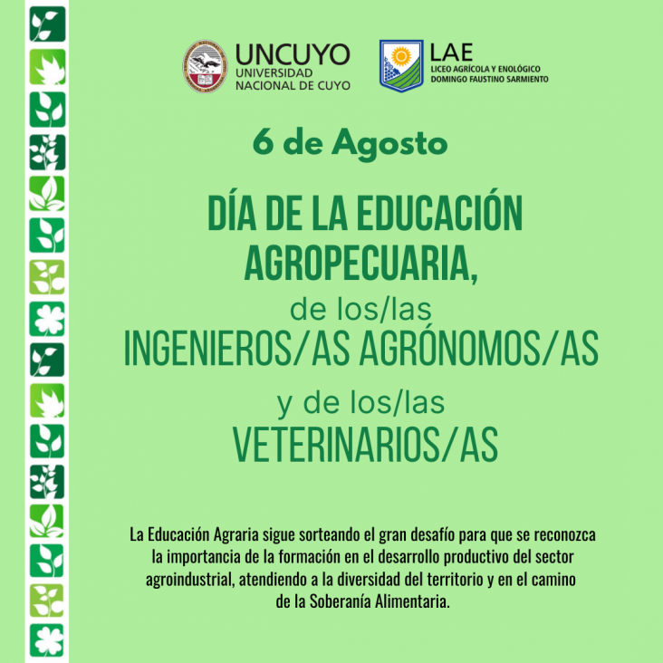 imagen DÍA DE LA EDUCACIÓN AGROPECUARIA 