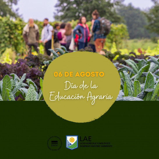 imagen 06 DE AGOSTO DÍA DE LA EDUCACIÓN AGRARIA