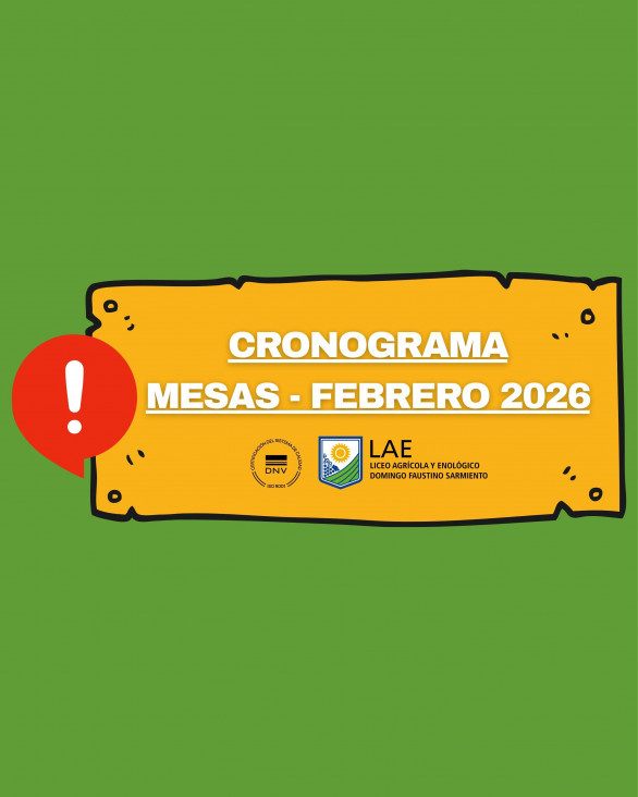 imagen CRONOGRAMA  FEBRERO 2026