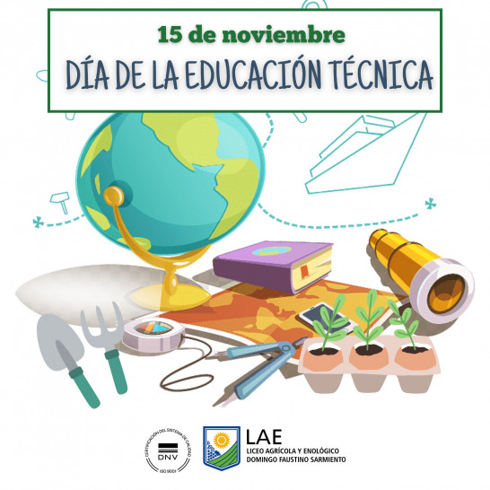 imagen 15 DE NOVIEMBRE DÍA DE LA EDUCACIÓN TÉCNICA