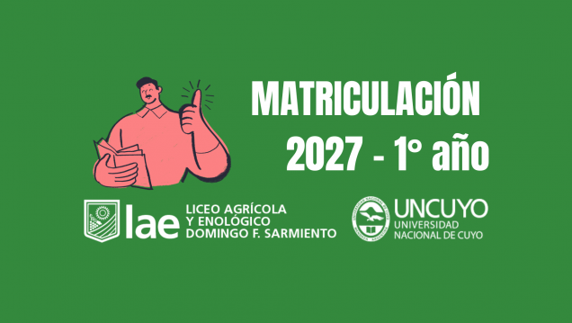 imagen REQUISITOS PARA MATRICULACIÓN 2027 A 1° AÑO