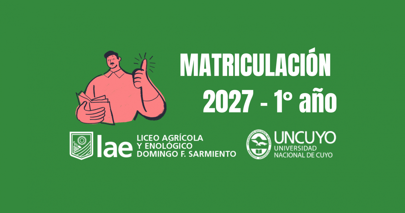 imagen REQUISITOS PARA MATRICULACIÓN 2027 A 1° AÑO
