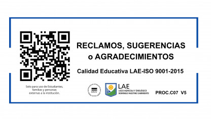 imagen QR Reclamos, sugerencias y agradecimientos