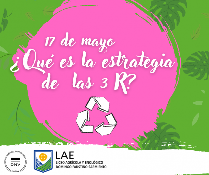 imagen 17 DE MAYO-  ¿QUÉ ES LA ESTRATEGIA DE LAS 3 R?