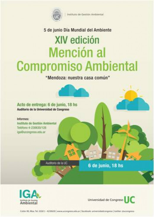 imagen Mención al Compromiso ambiental