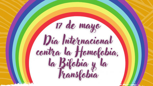 imagen 17 DE MAYO DÍA INTERNACIONAL CONTRA LA HOMOFOBIA, LA BIFOBIA Y LA TRANSFOBIA      