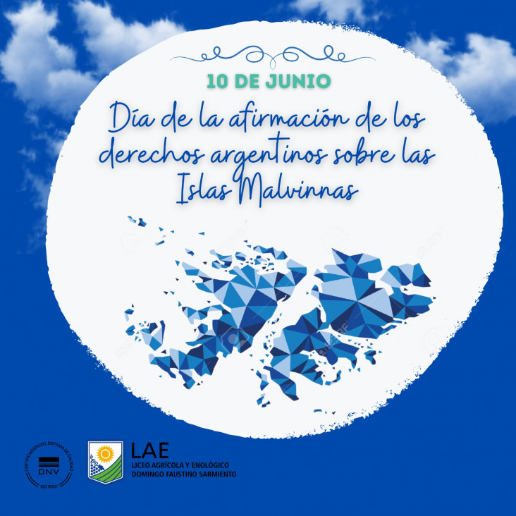 imagen 10 DE JUNIO DIA DE LA AFIRMACIÓN DE LOS DERECHOS ARGENTINOS SOBRE LAS ISLAS MALVINAS