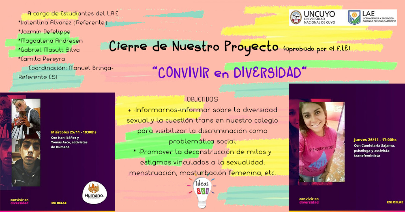 imagen ACTIVIDADES PROYECTO CONVIVIR EN DIVERSIDAD