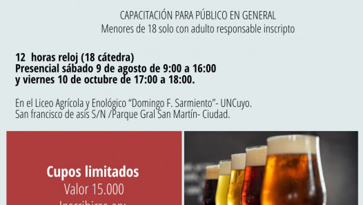 imagen TALLER DE ELABORACIÓN DE CERVEZA ARTESANAL