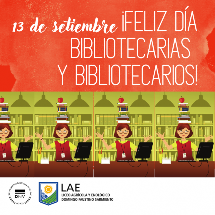 imagen 13 DE SETIEMBRE DÍA DE LAS Y LOS BIBLIOTECARIOS