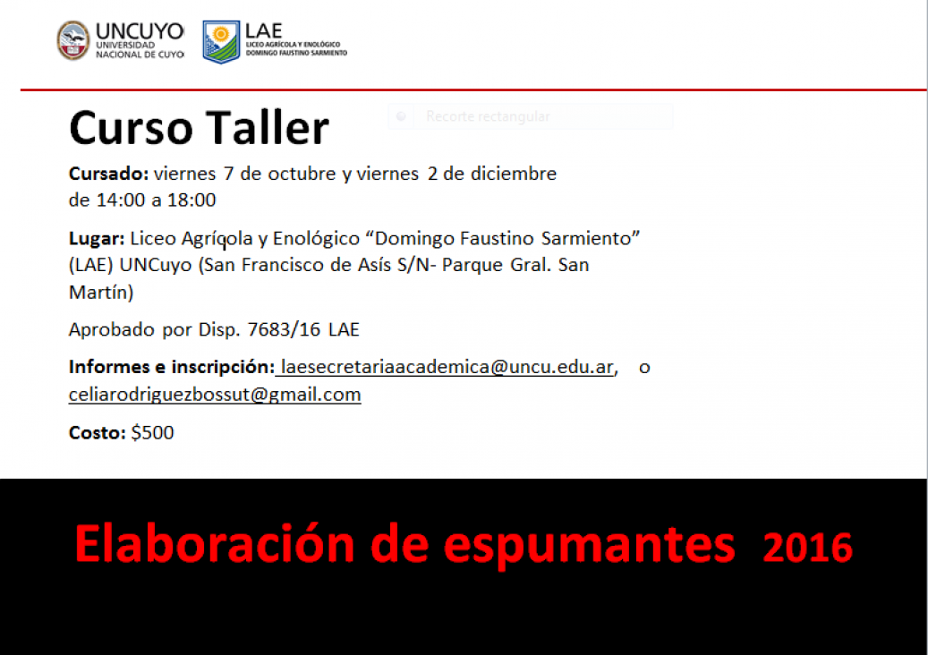 imagen Curso  Taller