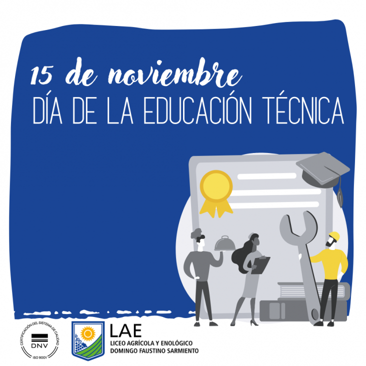 imagen 15 DE NOVIEMBRE DÍA DE LA EDUCACIÓN TÉCNICA