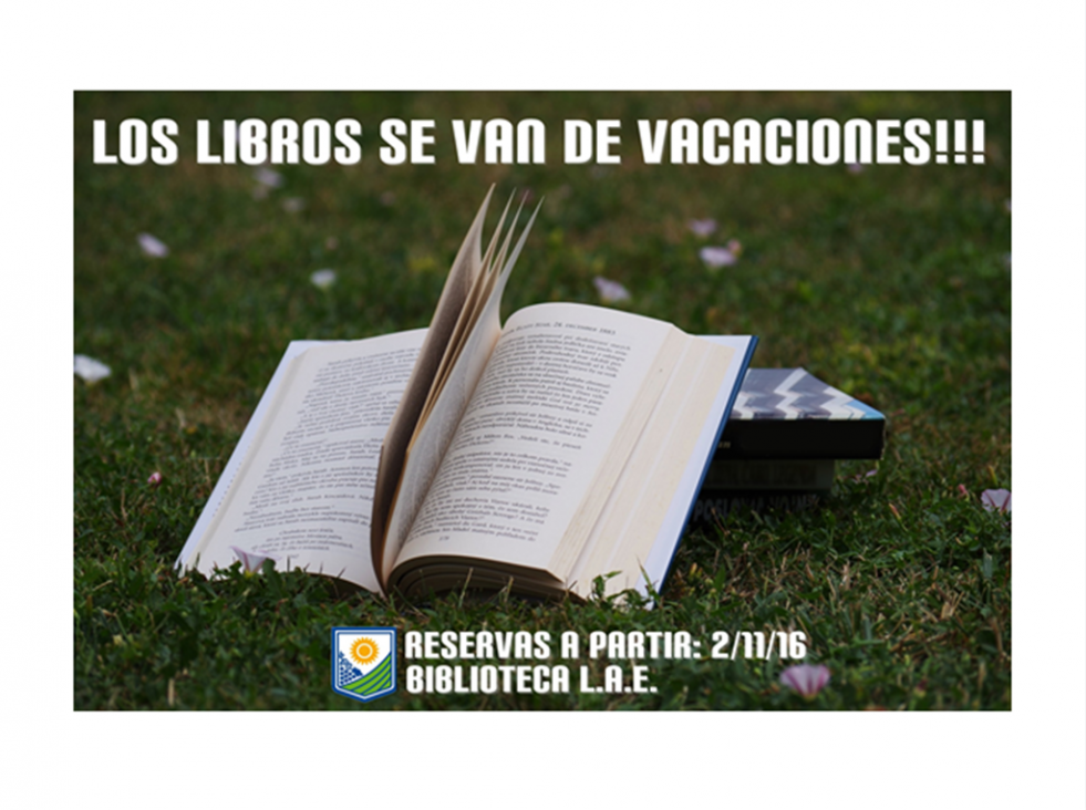 imagen Los libros se van de vacaciones