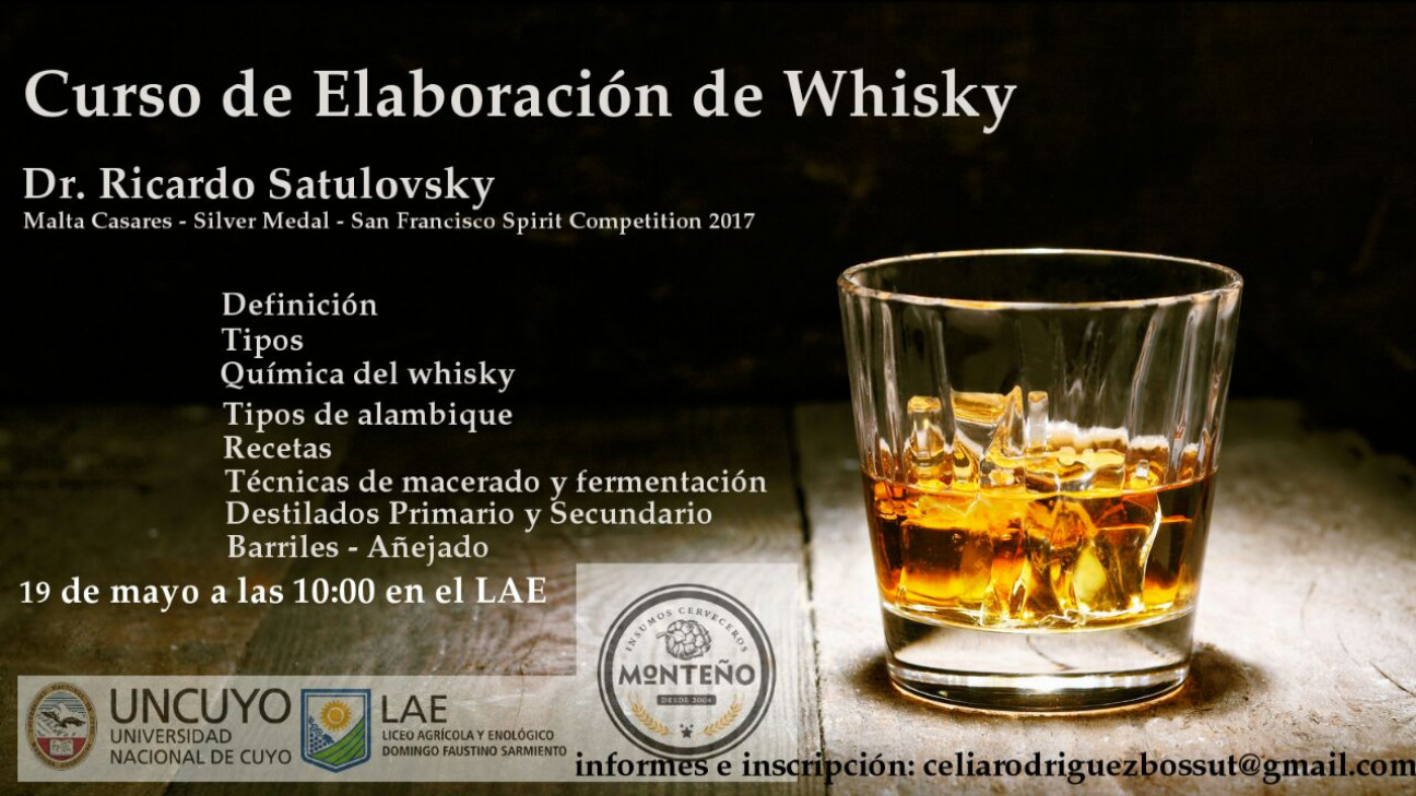 imagen Curso de Elaboración de Whisky