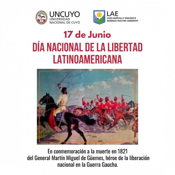 imagen 17 DE JUNIO DÍA NACIONAL DE LA LIBERTAD LATINOAMERICANA