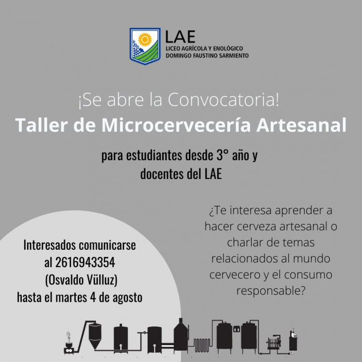 imagen TALLER DE MICROCERVECERÍA ARTESANAL