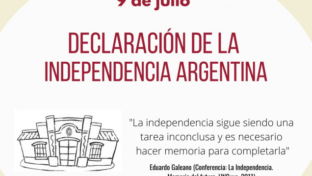 imagen 9 DE JULIO - DECLARACIÓN DE LA INDEPENDENCIA ARGENTINA