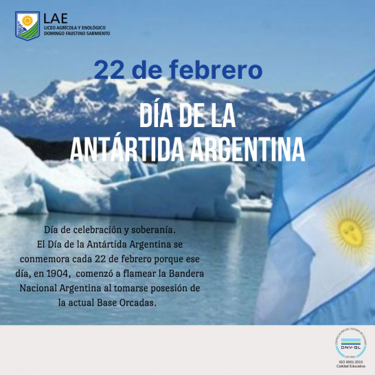 imagen 22 DE FEBRERO: DÍA DE LA ANTÁRTIDA ARGENTINA
