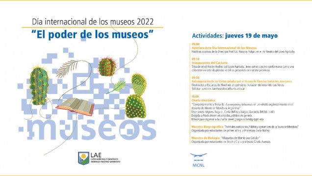 imagen DIA INTERNACIONAL DE LOS MUSEOS 2022  "EL PODER DE LOS MUSEOS"