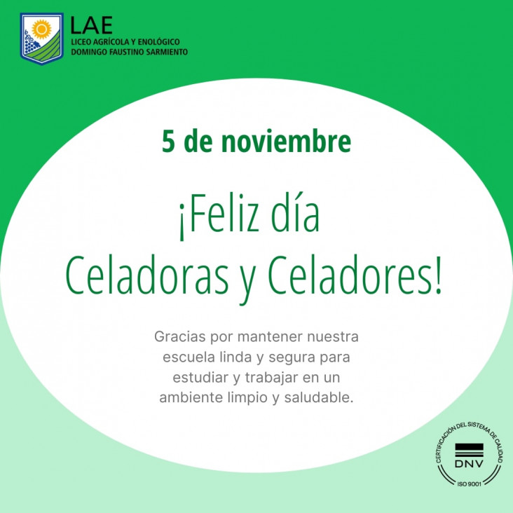 imagen 5 DE NOVIEMBRE  DÍA DEL/LA CELADOR/A