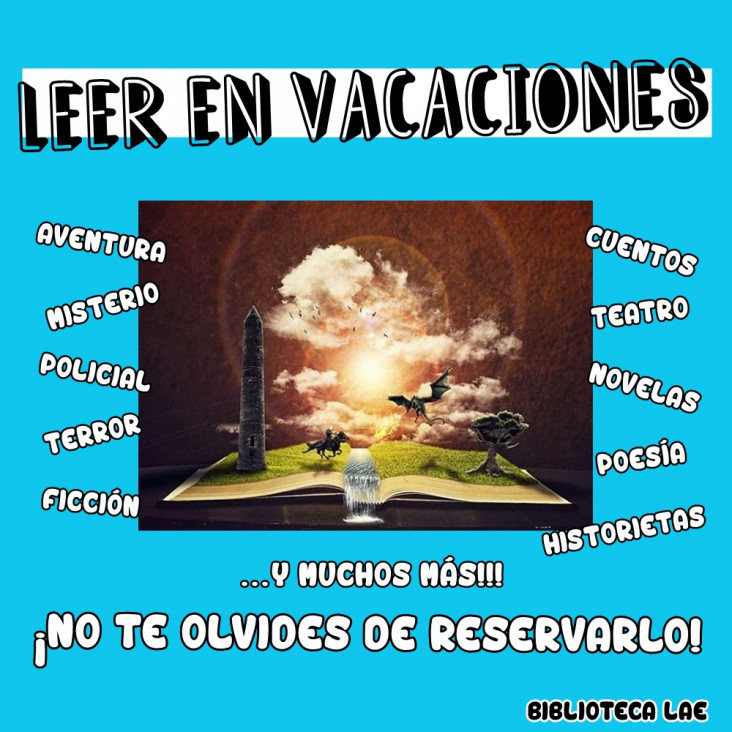 imagen Leer en vacaciones