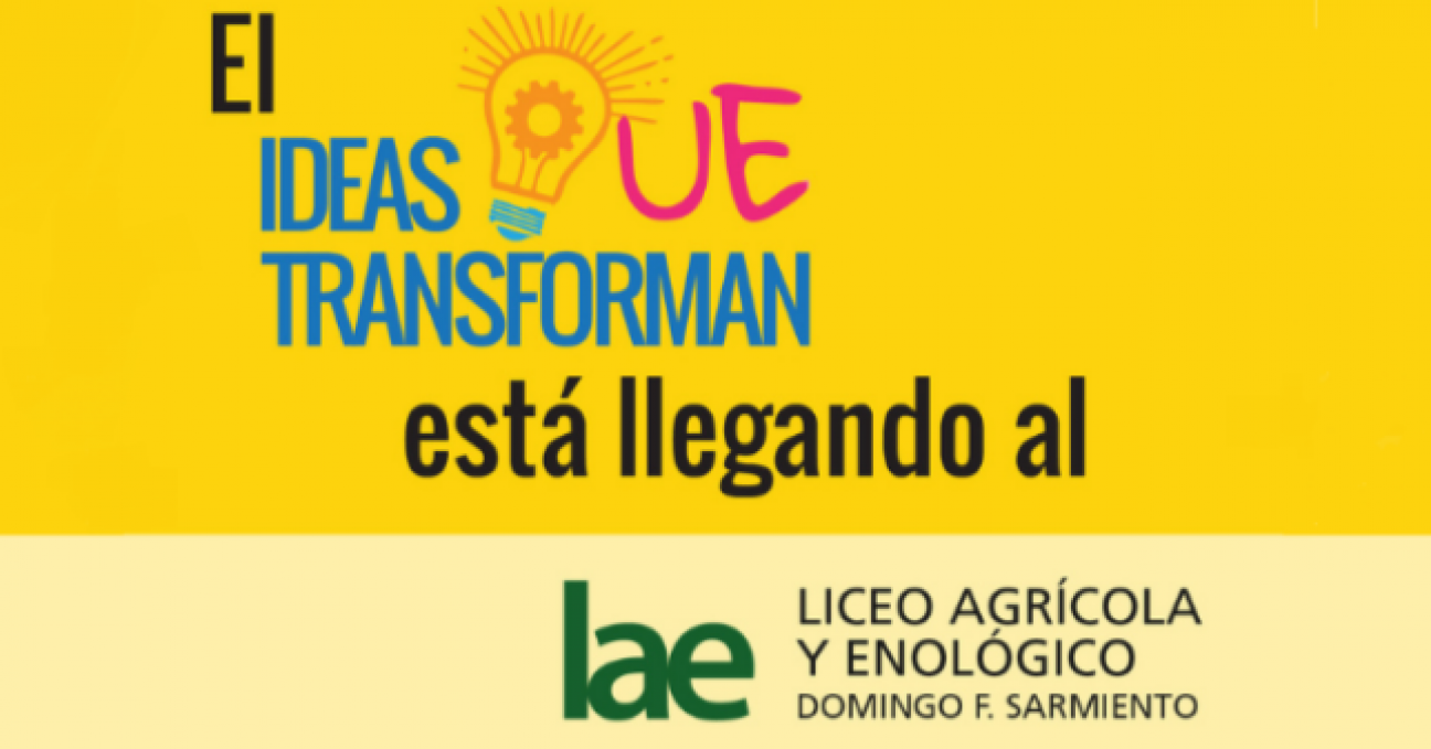 imagen EL IDEAS QUE TRANSFORMAN ESTÁ LLEGANDO AL LAE