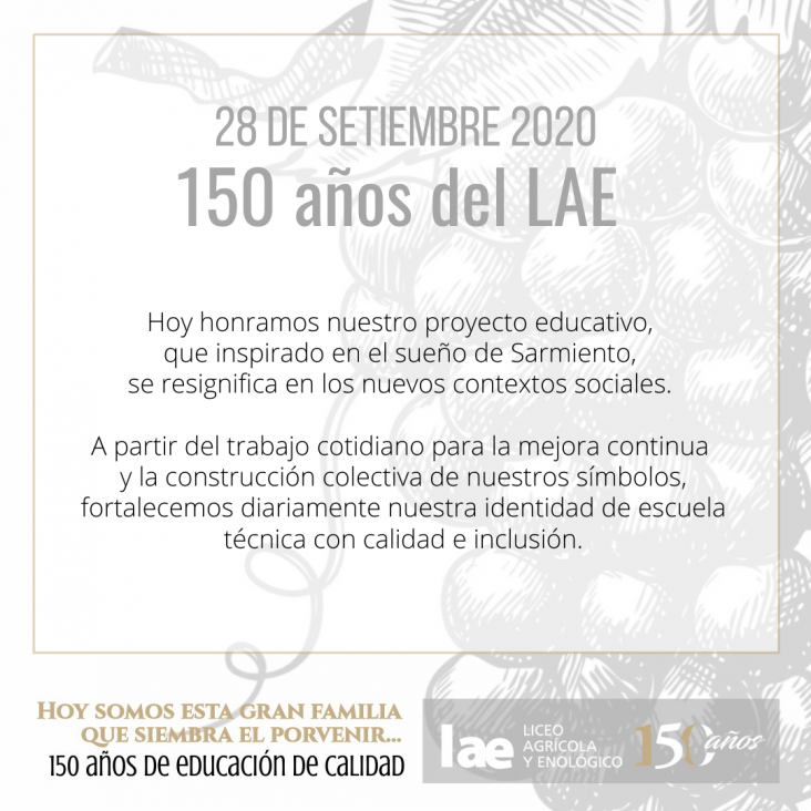 imagen 150 AÑOS DEL LAE